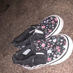 Baby floral vans